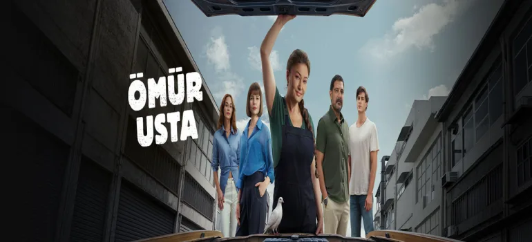 Ömür Usta dizisi NOW tanıtım görseli